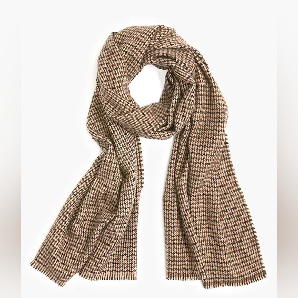 J Crew Checkered Scarf